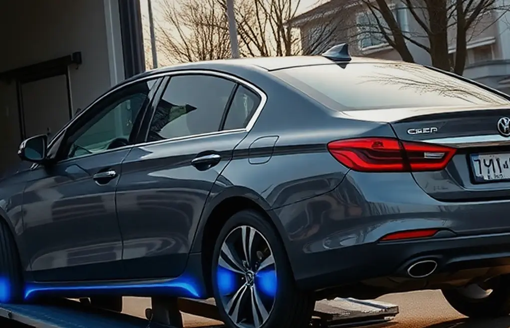 문래구 기아 EV6 장기렌트 시공 후